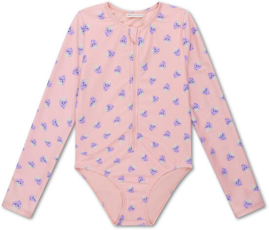 Maillot de bain Swim Essentials Fille Purple Strawberry UPF50+