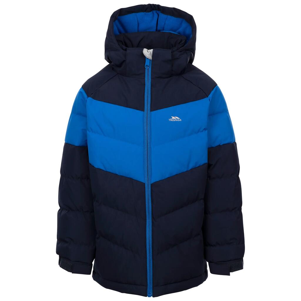 Unisex Kids Padded Detachable Hood Waterproof Jacket - Aldery