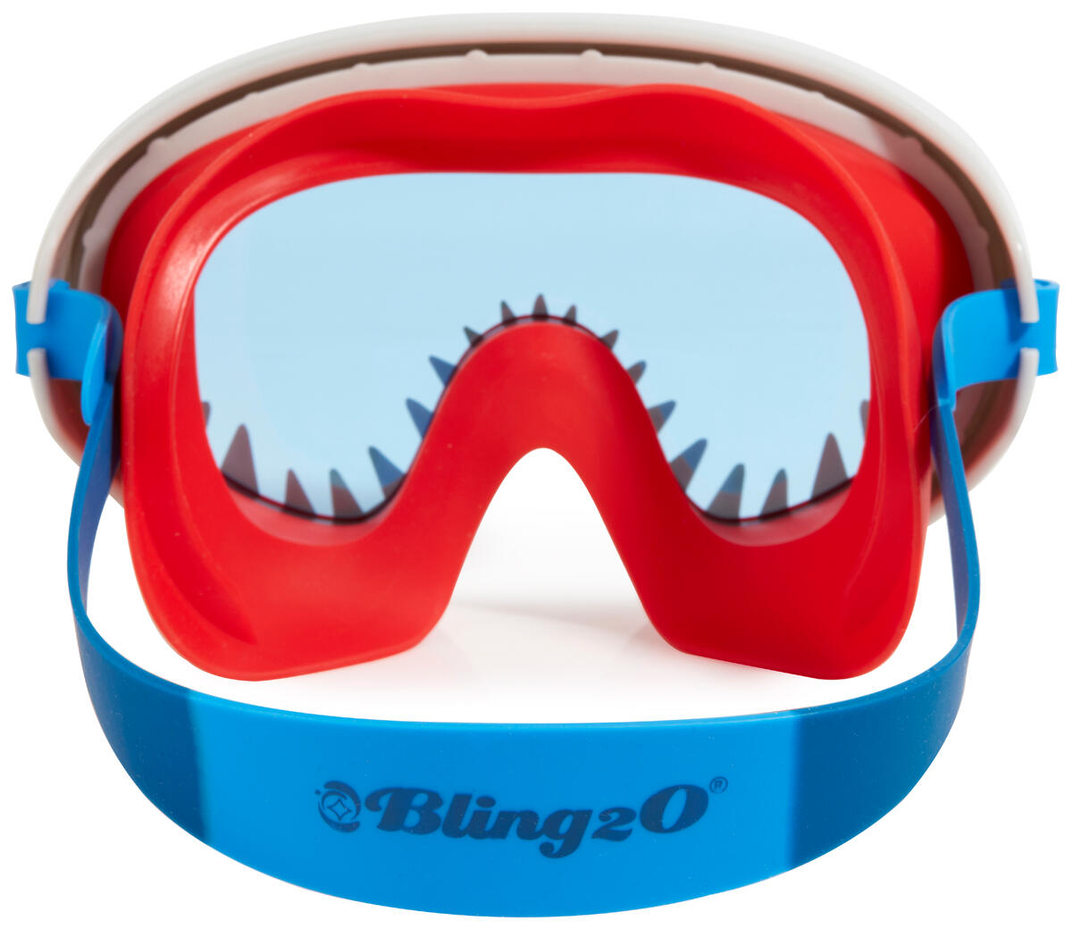 MASQUE DE NATATION SHARK ATTACK 6+ Bleu Protection UV à 100 % 2/2