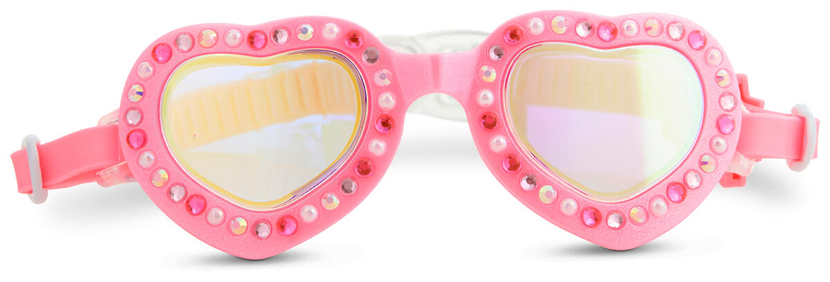 ZWEMBRIL BOW Pink Lace 3+ 100% UV bescherming in doorzichtige bewaardoos 3/4