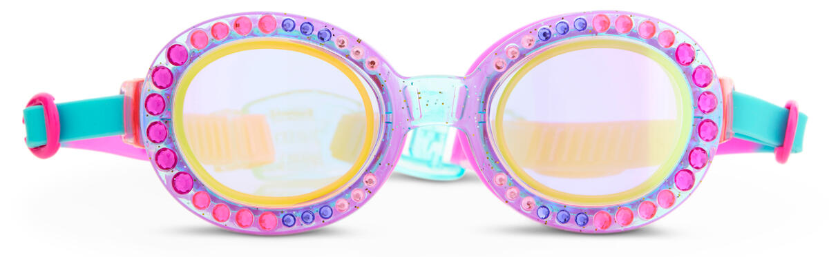 LUNETTES DE NATATION SPARKLE 8+ Bleu Protection UV à 100 % 3/4