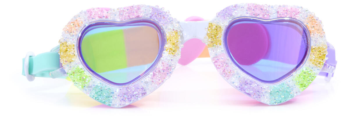 LUNETTES DE NATATION SWEET HEARTS 8+ Protection UV à 100 % 3/7