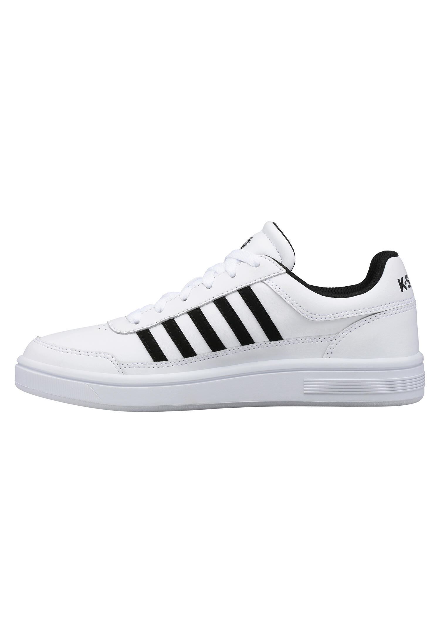 K-Swiss Damen Sneaker Court Chasseur 96042-102-M Weiß Schwarz 3/7