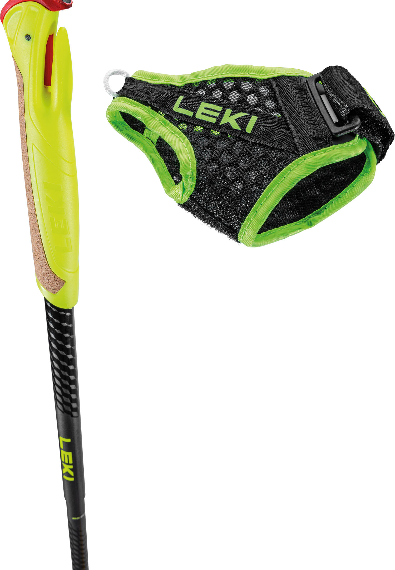 Bastones Evotrail FX One TA (par) trekking Amarillo LEKI 4/7