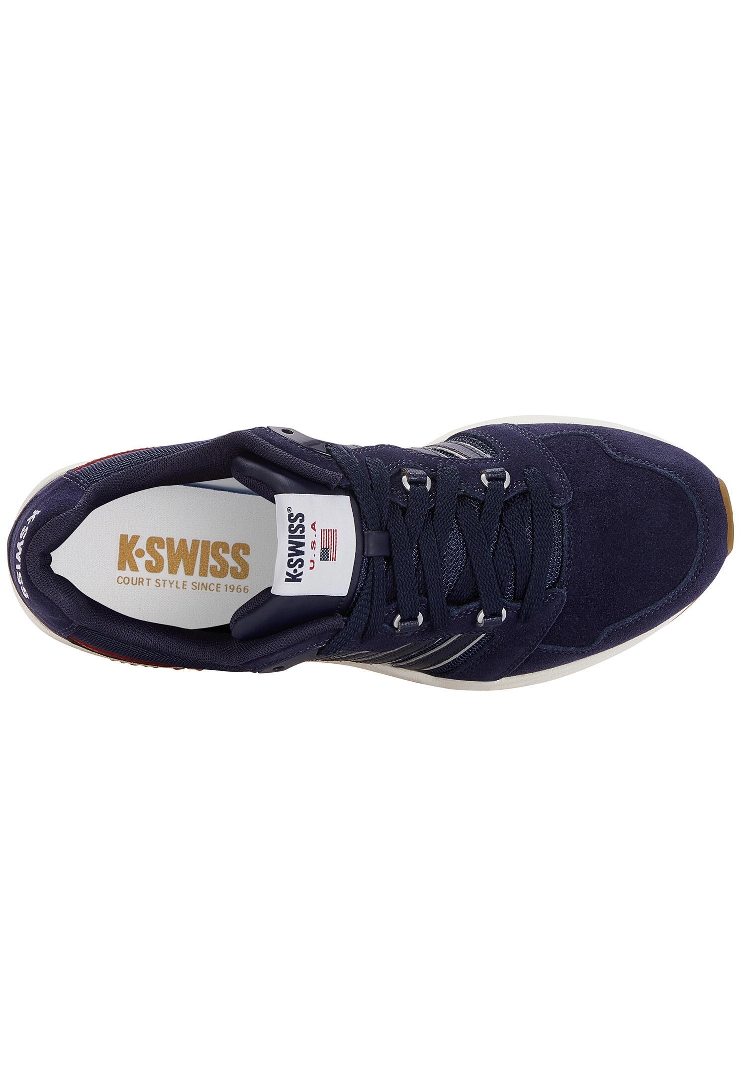 K-Swiss Herren SI 18 Rannell Sneaker low 08533-439-M VINT PEACOT/SAMBA/SNOW 6/6