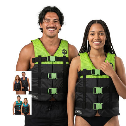 Gilet de Natation Adulte H210 50N Tailles 2XS - 4XL SUP Kajak Wakeboard