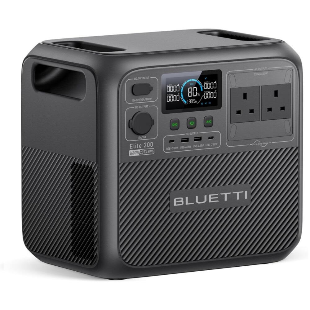 Elite 200 V2 Portable Generator, 2073.6Wh Battery for Camping,Emergency,Holiday