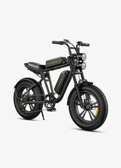 Vélo électrique ENGWE M20, pneus larges, Shimano, tout-terrain, double batterie