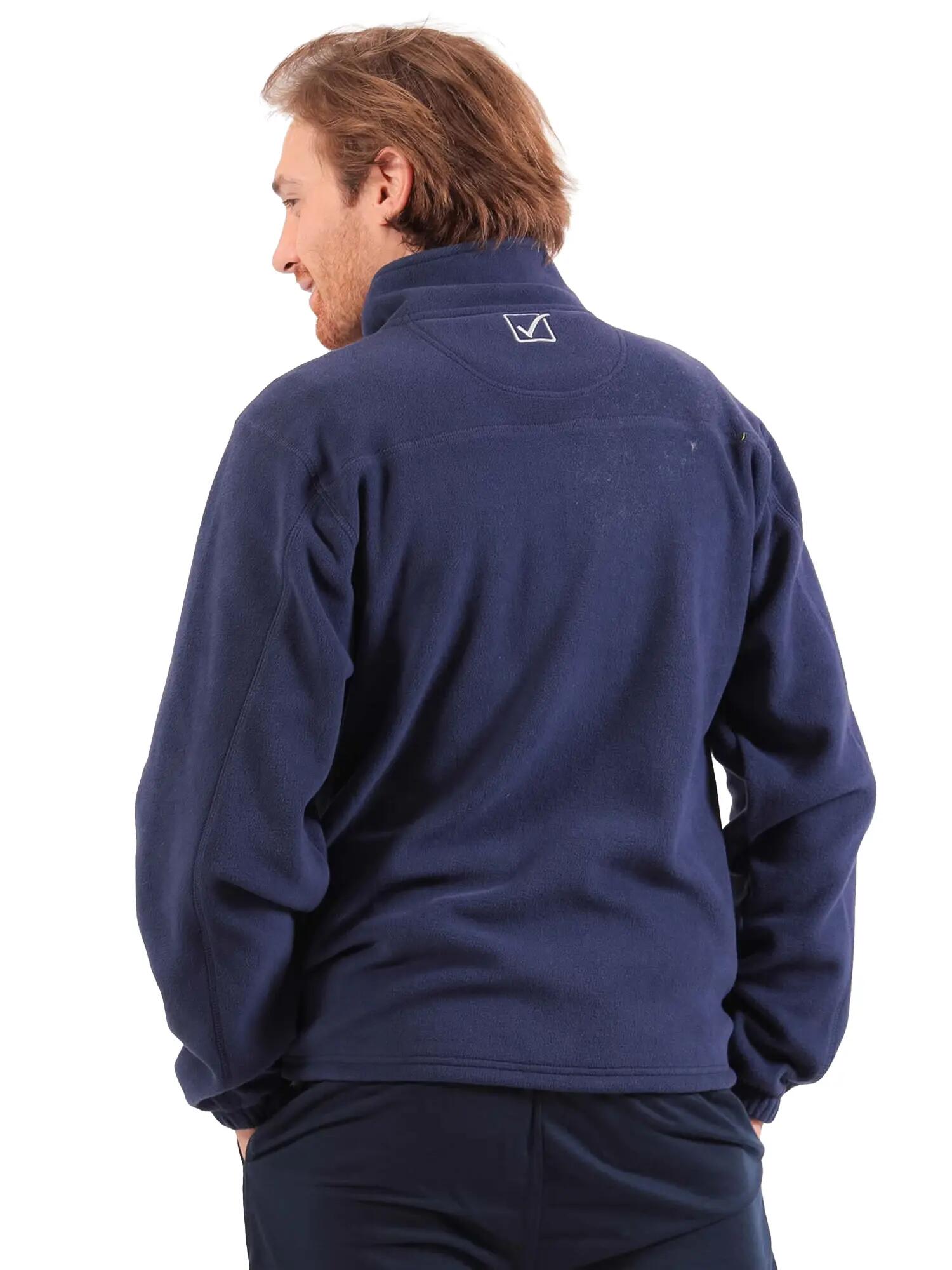 Sweat à capuche Givova en molleton brossé noir - 70% coton 30% polyester 2/7
