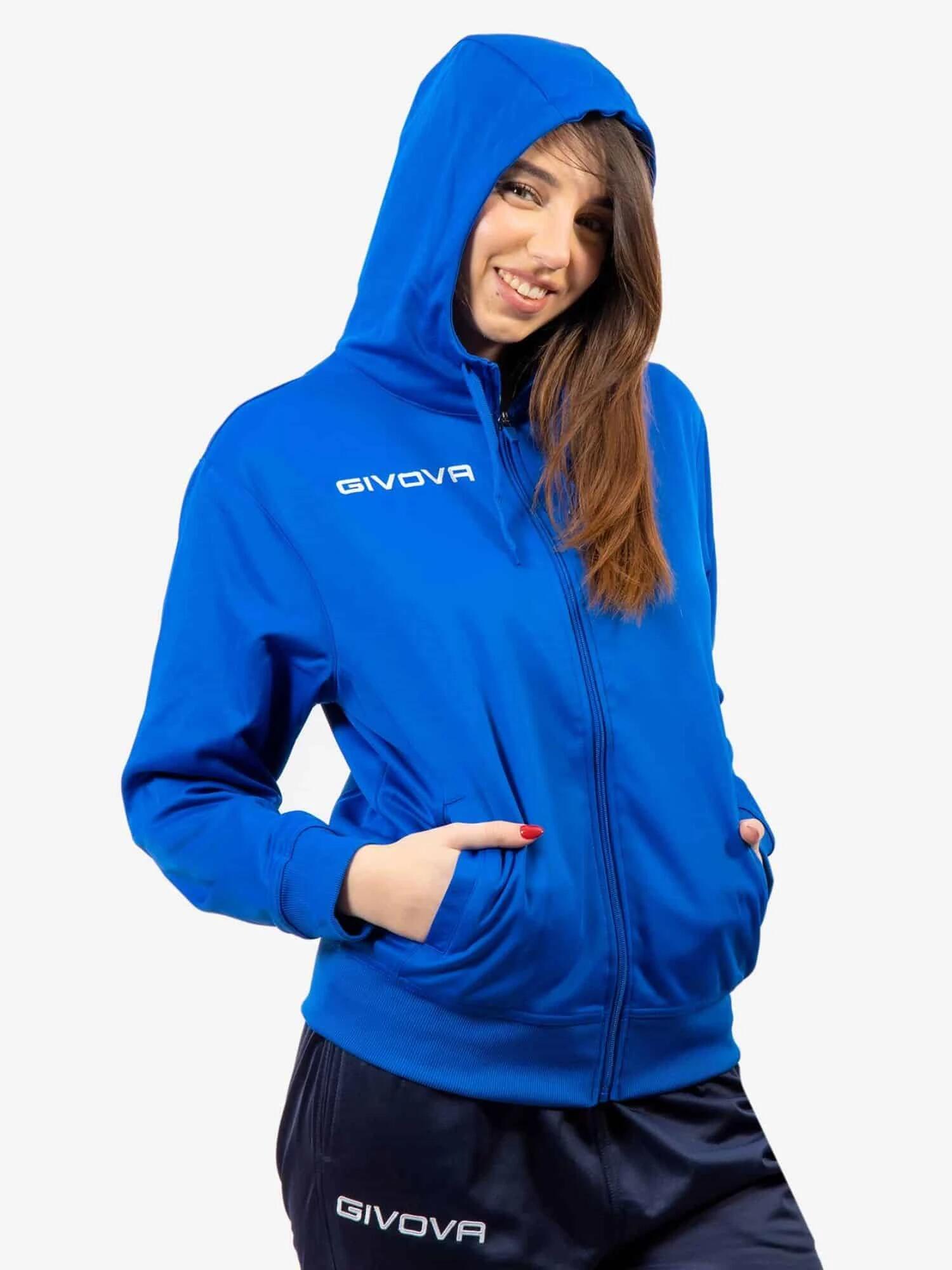 Sportsweater Givova Polarfleece 500 Blauw 2/7
