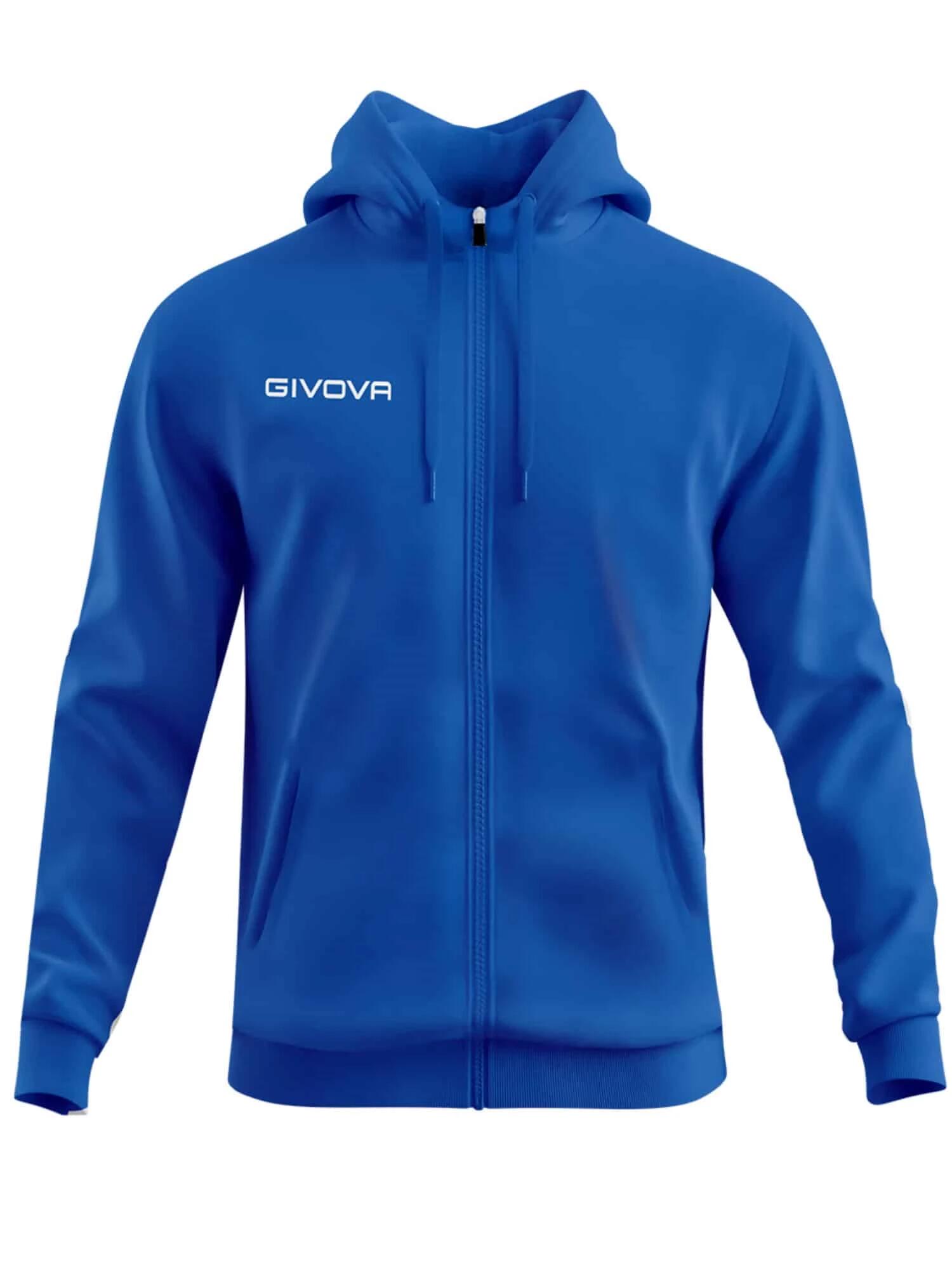 Fleece Hoodie with zip Givova 500 5/7