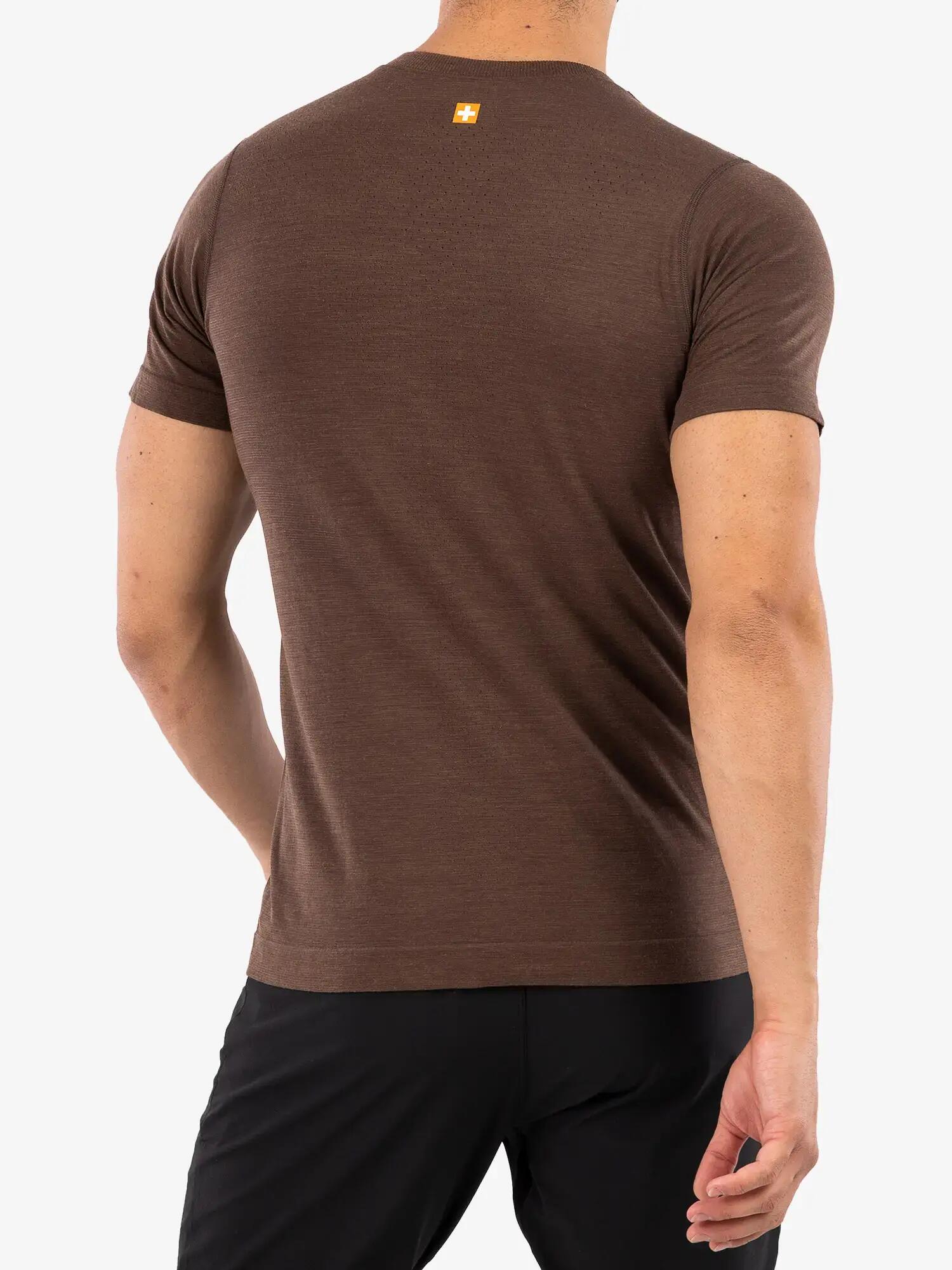 Koszulka turystyczna OUTDOOR WOOL PRO z wełną merino Męska 5/7