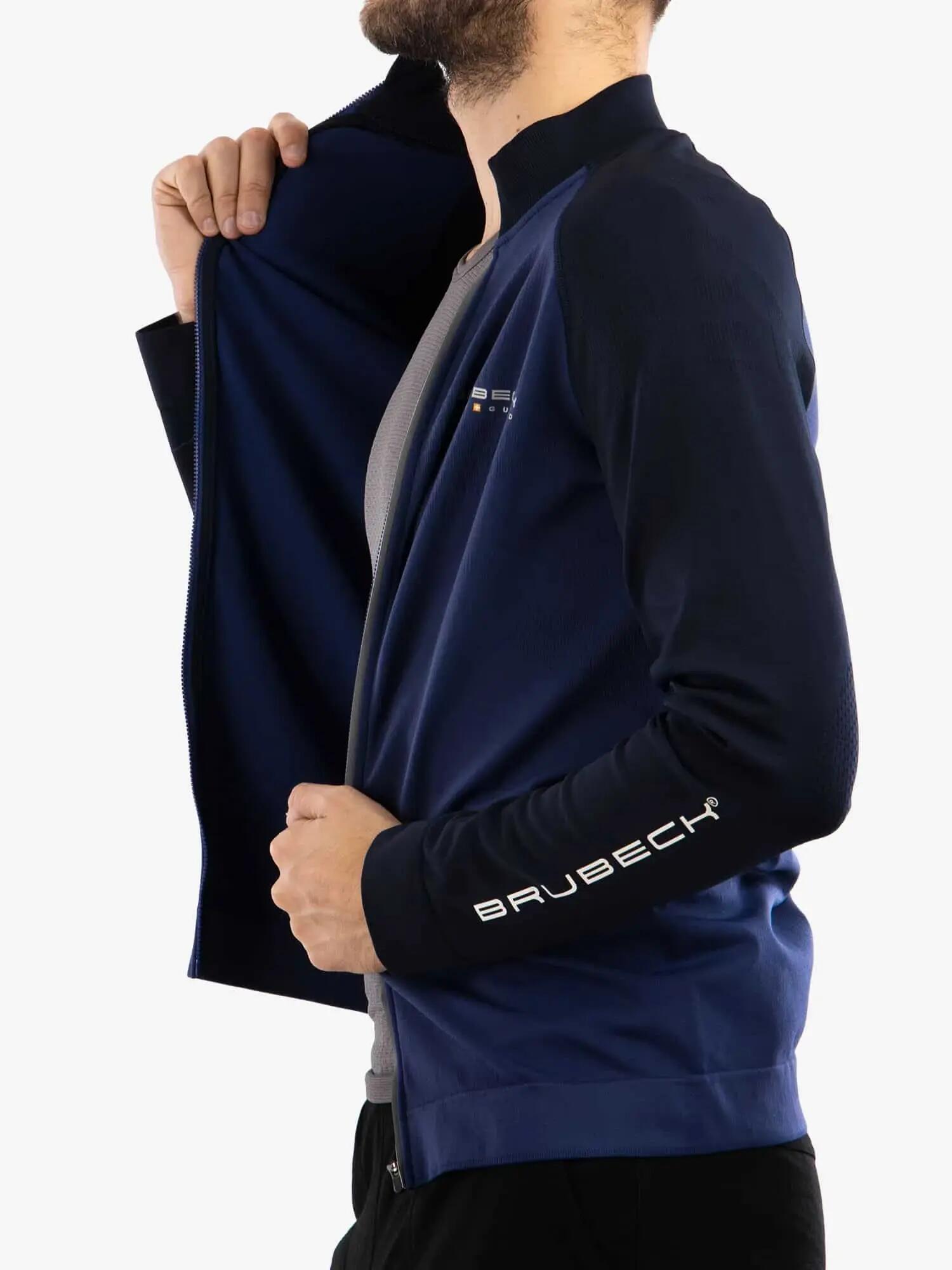 Bluza dresowa termoaktywna rozpinana męska Brubeck Athletic 7/7