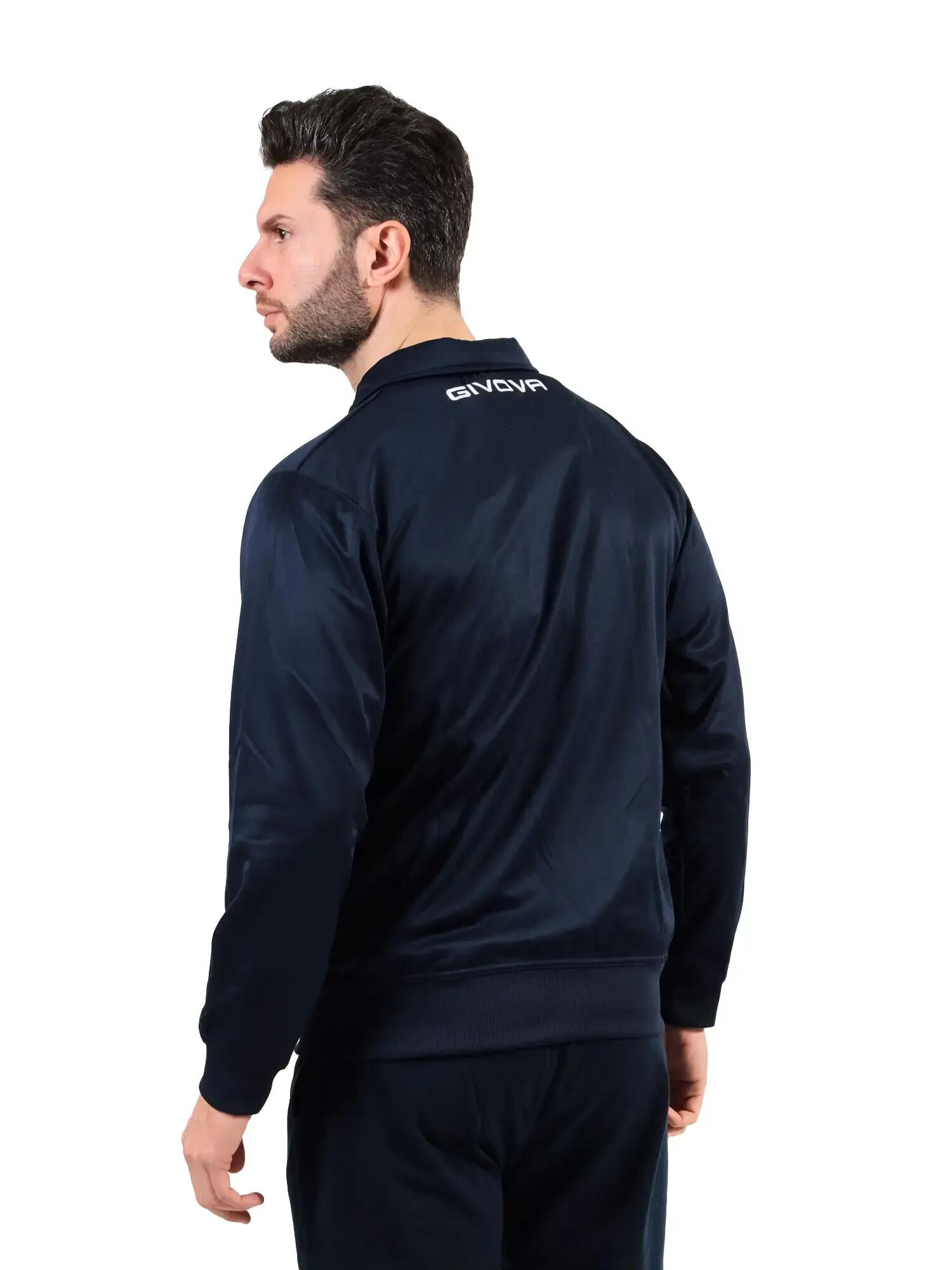 Sudadera Adulto Técnica Mono 500 Givova Marino Poliéster 3/5