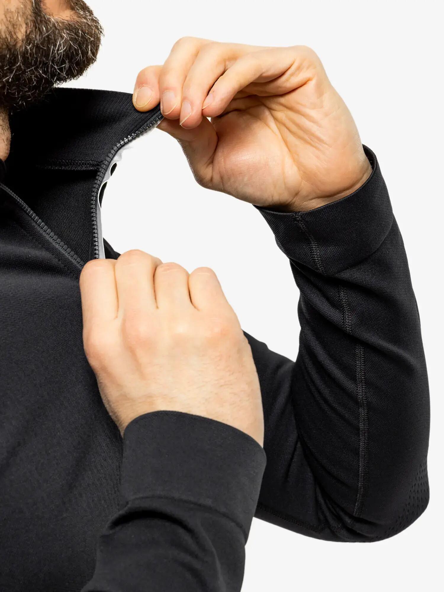 Bluza dresowa termoaktywna rozpinana męska Brubeck Athletic 5/7