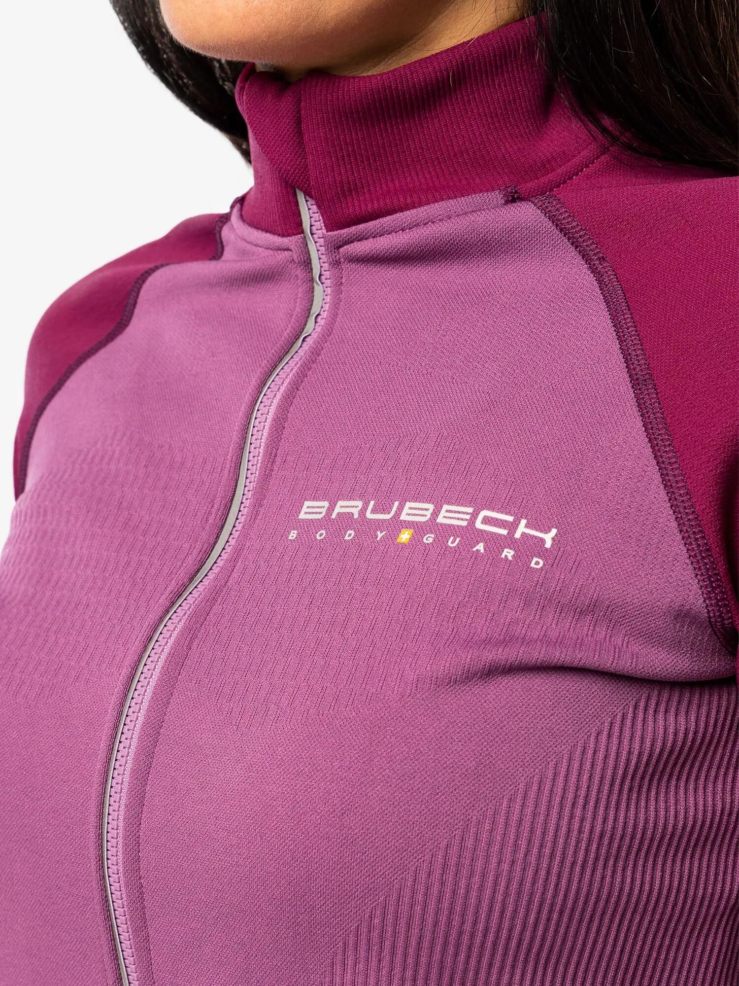 Bluza dresowa termoaktywna rozpinana damska Brubeck Athletic 5/7