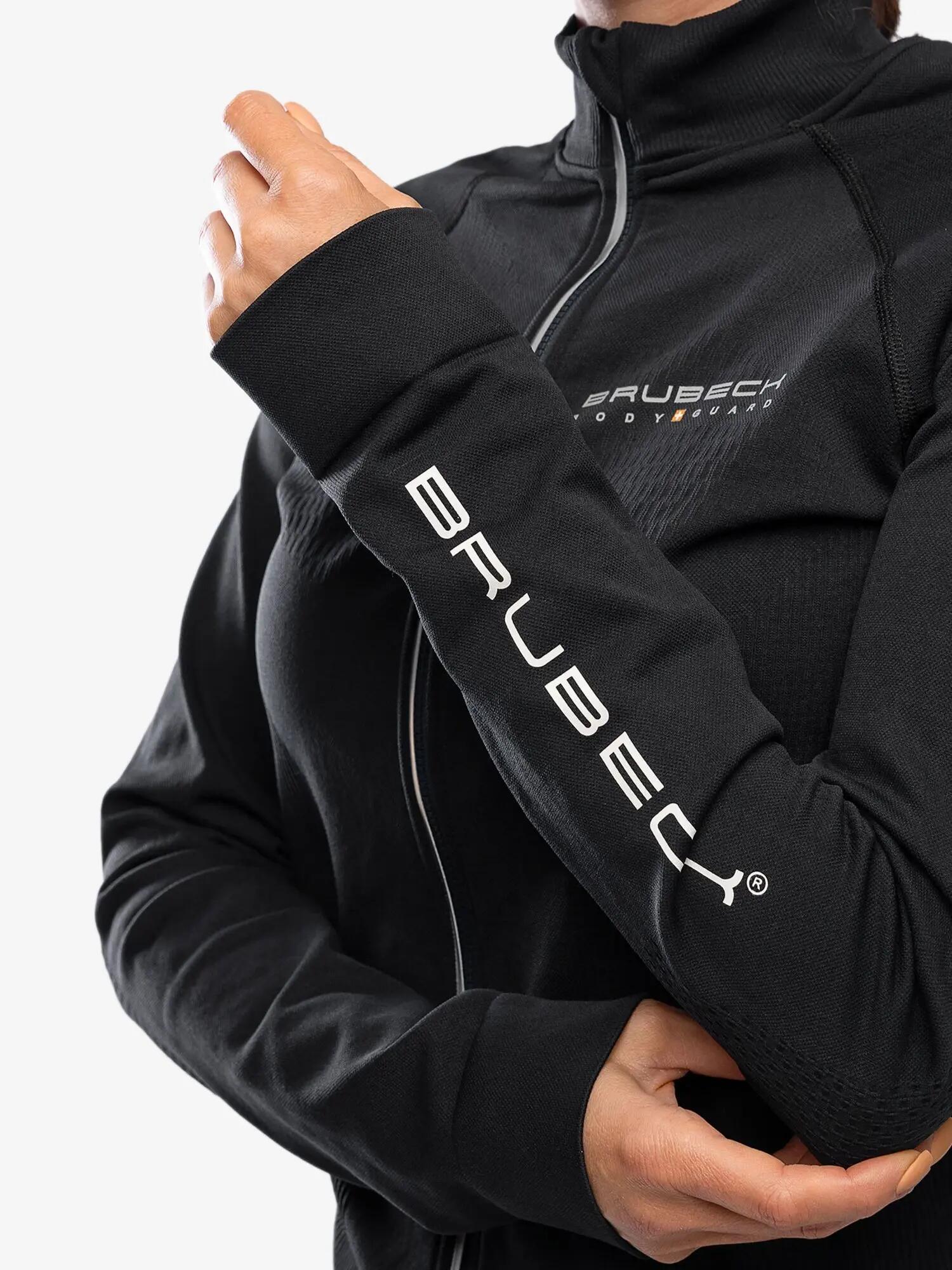 Bluza dresowa termoaktywna rozpinana damska Brubeck Athletic 6/7