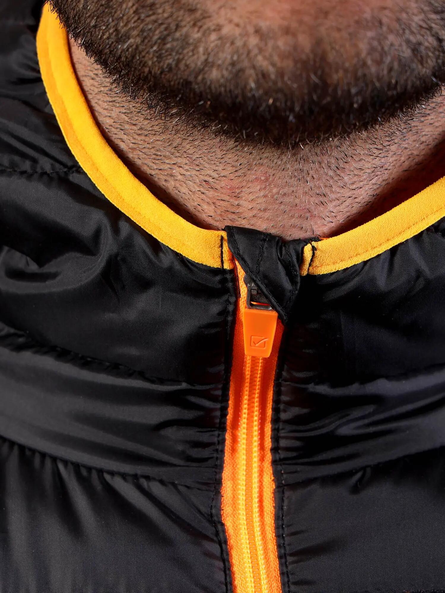 GIUBBINO uomo givova nero/arancio fluo 6/7