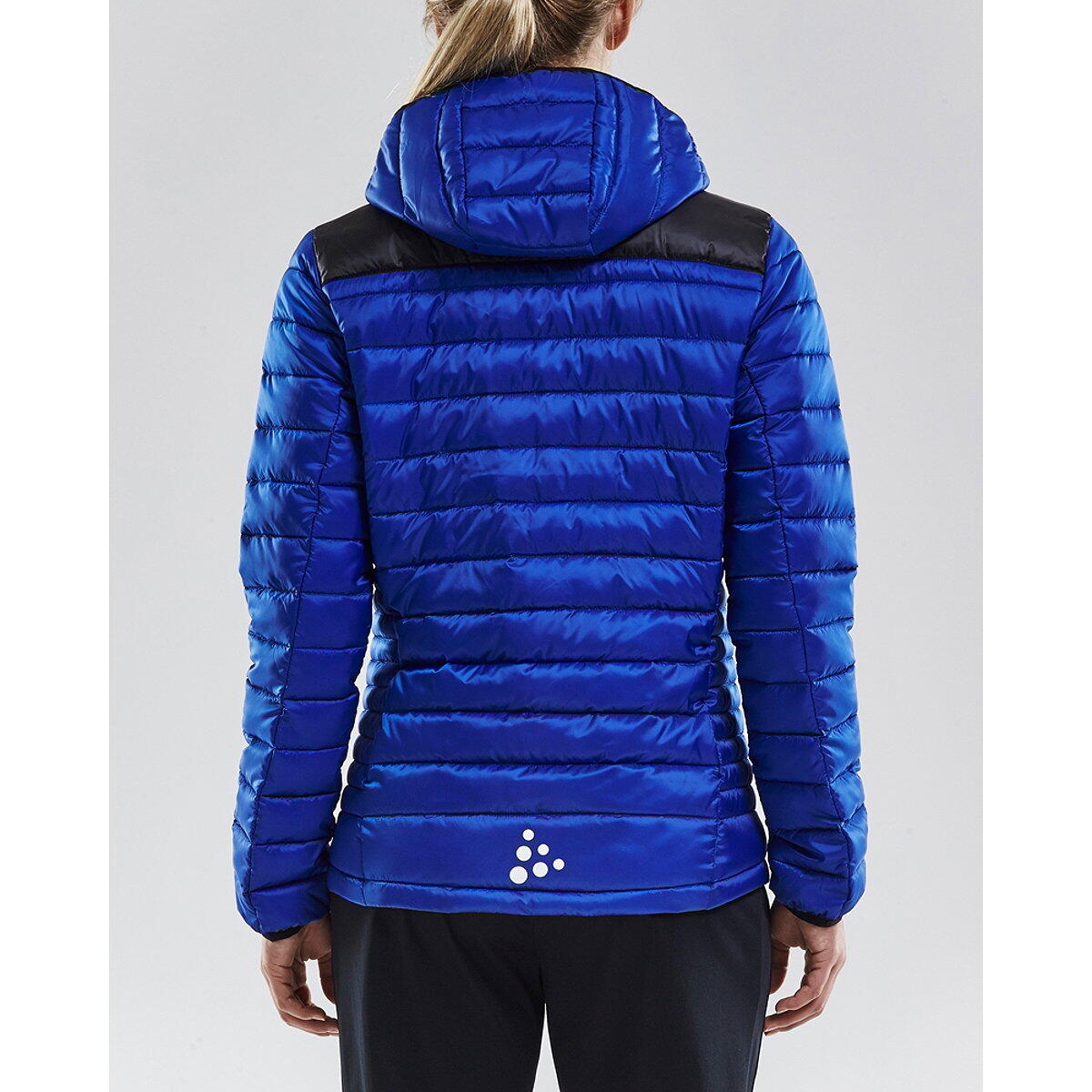 Craft Isolate donsjas met capuchon dames - Blauw, M 3/3