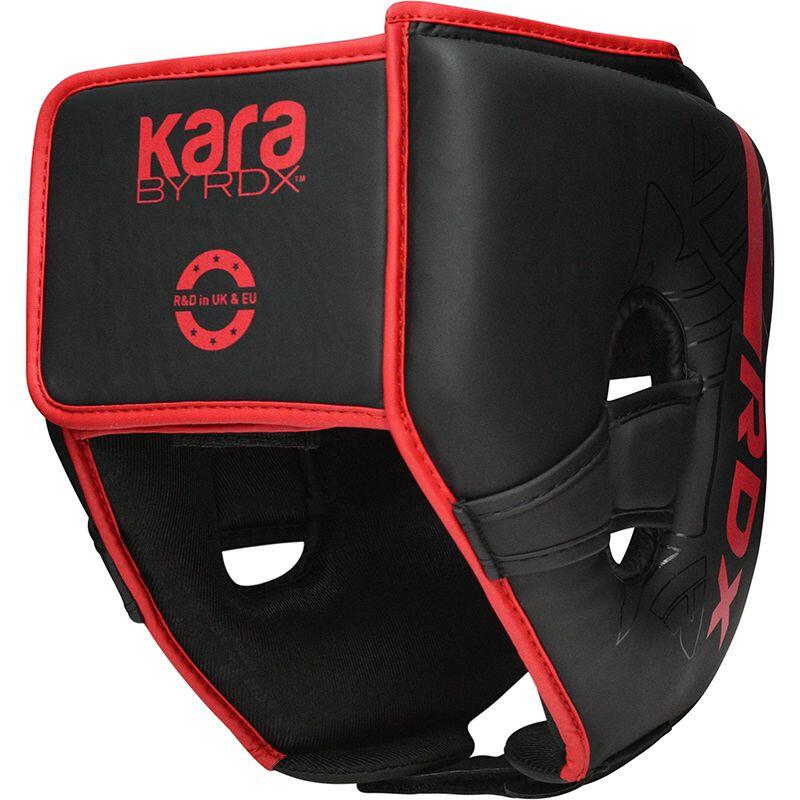 Casco da boxe F6 KARA – Rosso opaco – XL 3/8