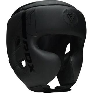RDX SPORTS Casco da boxe F6 KARA – Nero opaco –