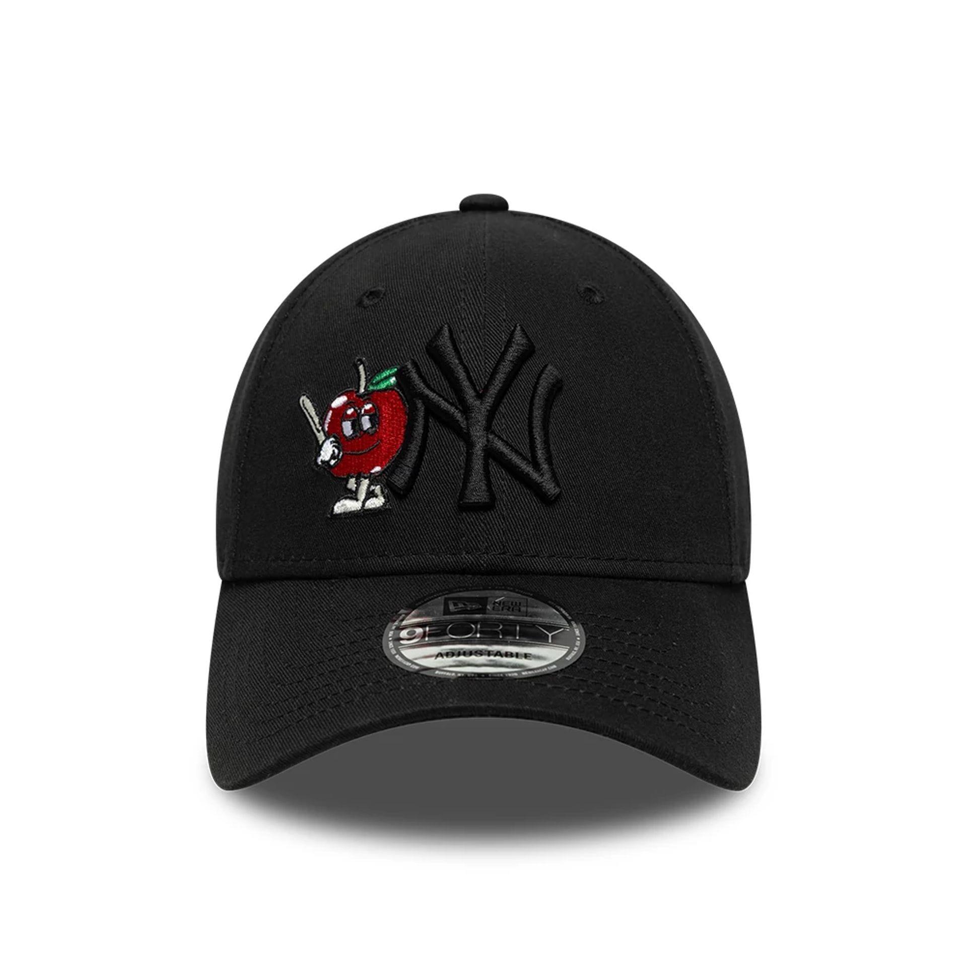 New Era 9FORTY Cap MLB New York Yankees Icon schwarz 2/5