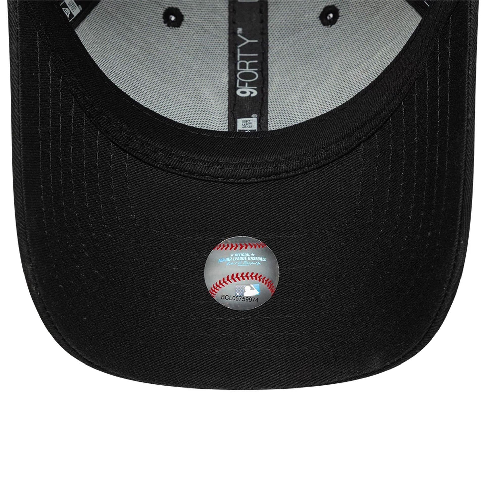 New Era 9FORTY Cap MLB New York Yankees Icon schwarz 5/5