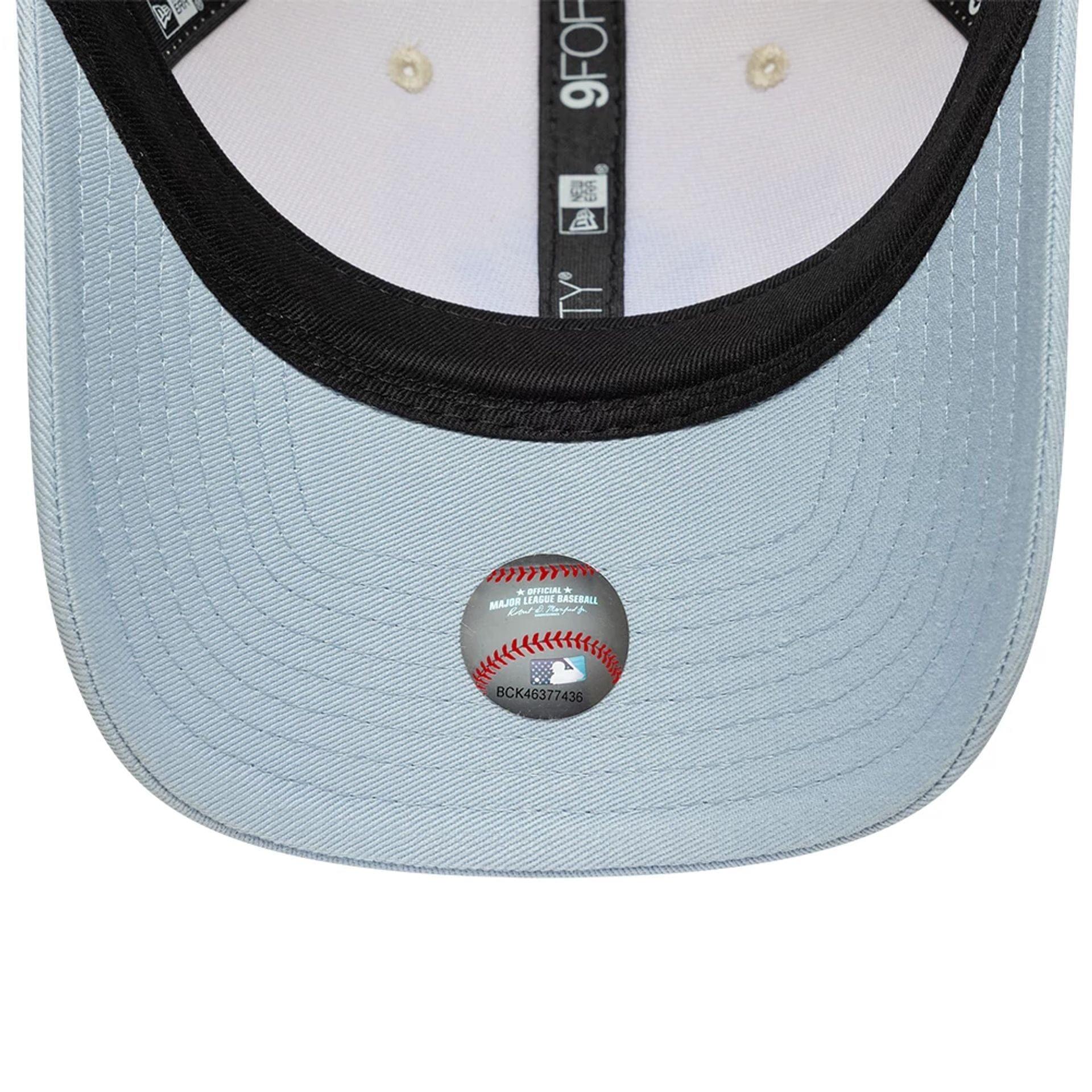 New Era 9FORTY Cap MLB New York Yankees Side Script hellbeige/lavendel 6/6