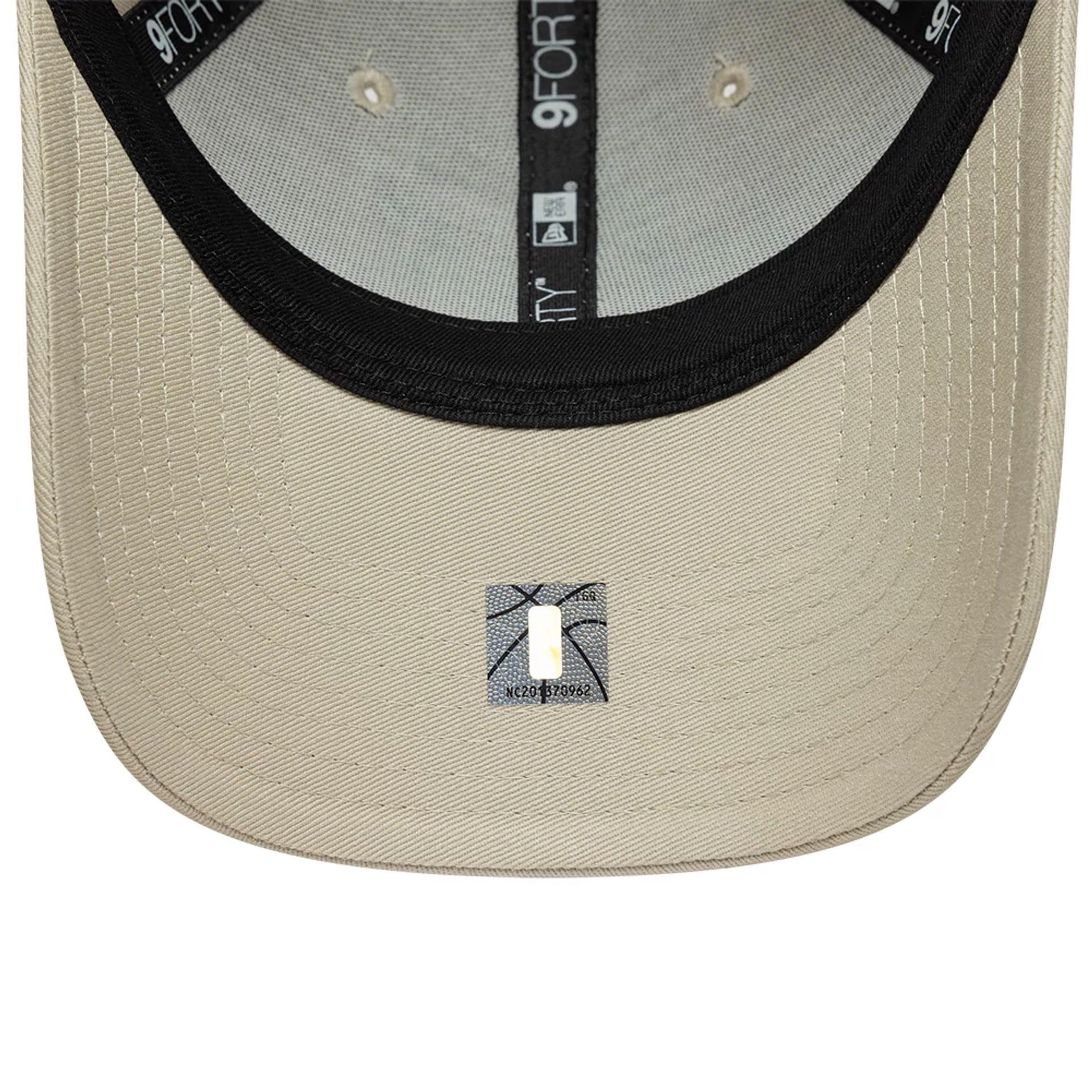 New Era 9FORTY Cap MLB Los Angeles Dodgers Side Script hellbeige/pastel grün 5/5