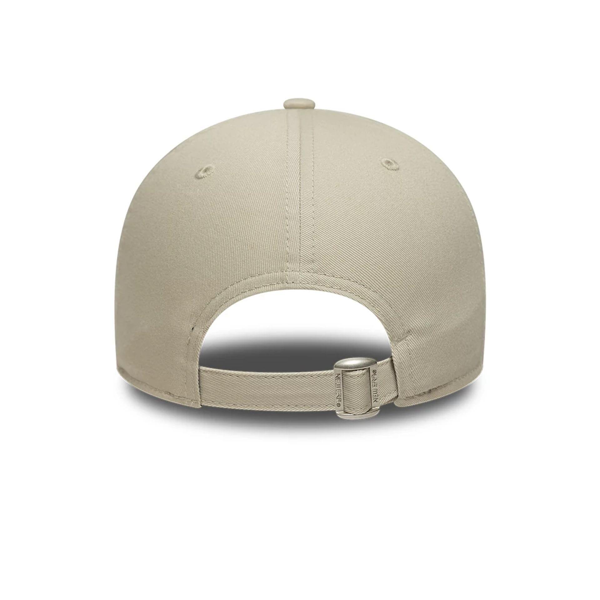 New Era 9FORTY Cap MLB Los Angeles Dodgers Side Script hellbeige/pastel grün 4/5