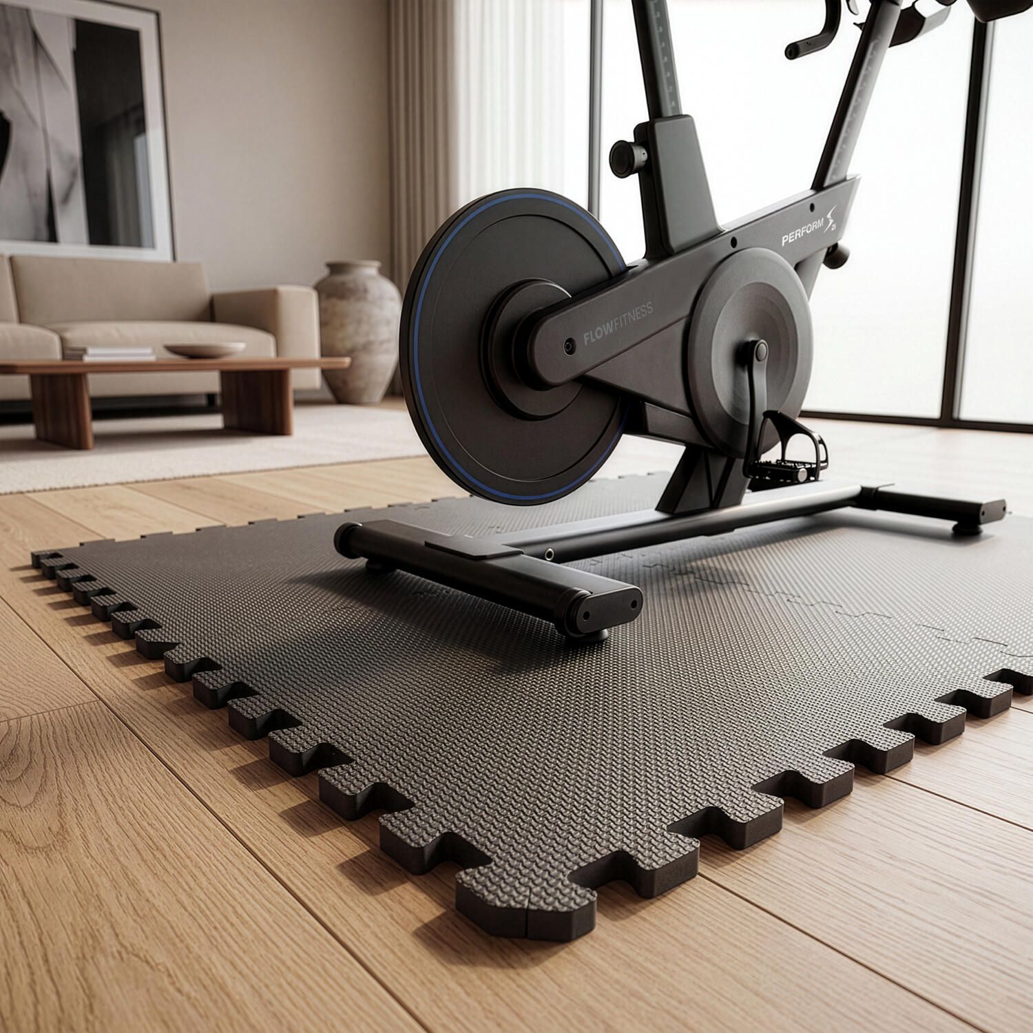 Alfombrilla Puzzle de Fitness. 4 Piezas. 120x120. 60x60 cada pieza 2/7