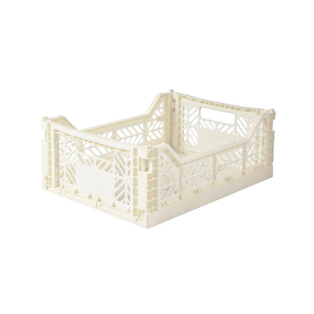 Aykasa Folding Midibox Crate - Coconut Milk