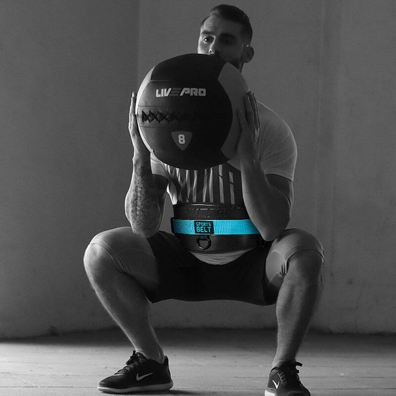 Livepro LP8094 Deri Fitness Kemeri