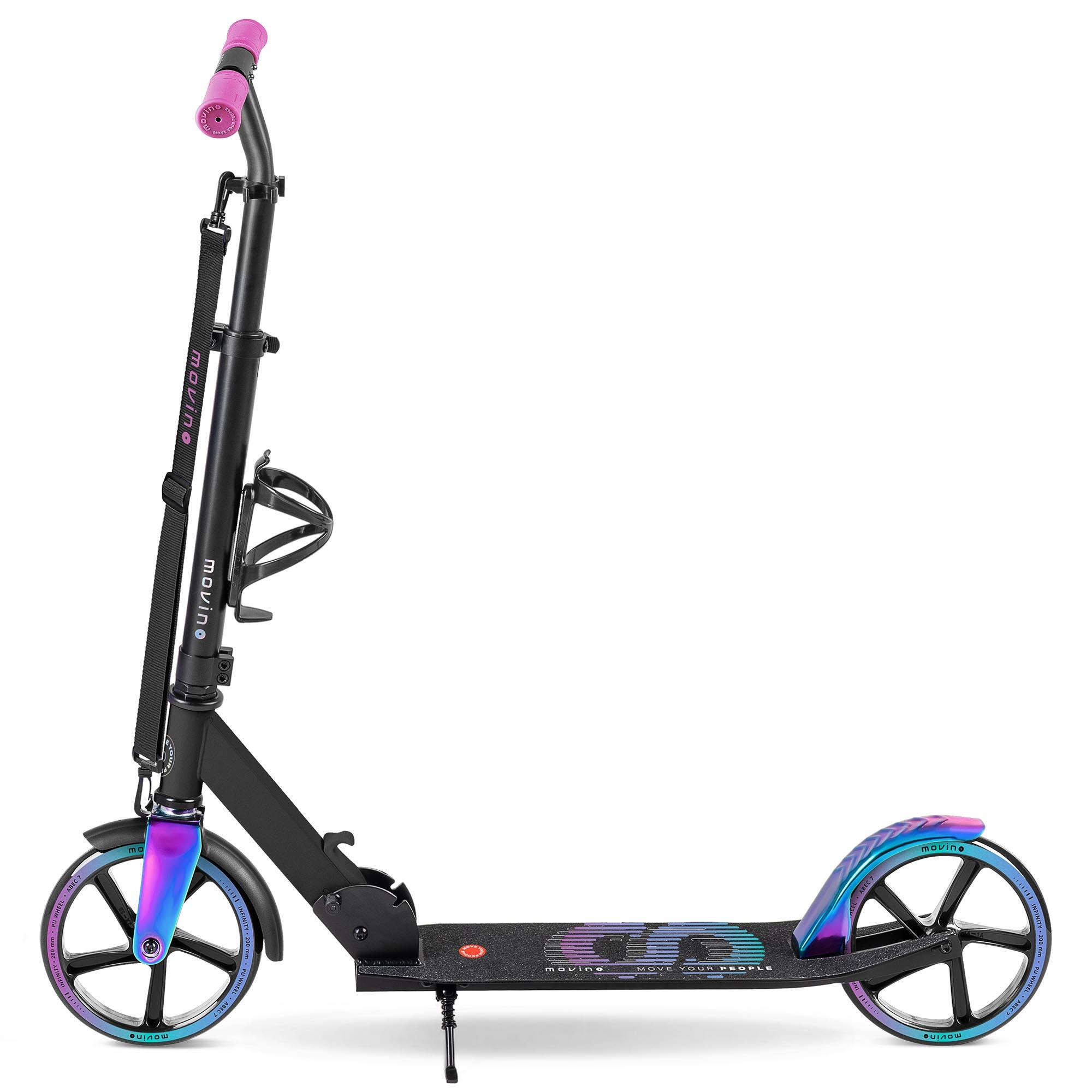 Patinete urbano para niños, jóvenes y adultos Movino Infinity BNeochrome 2/8