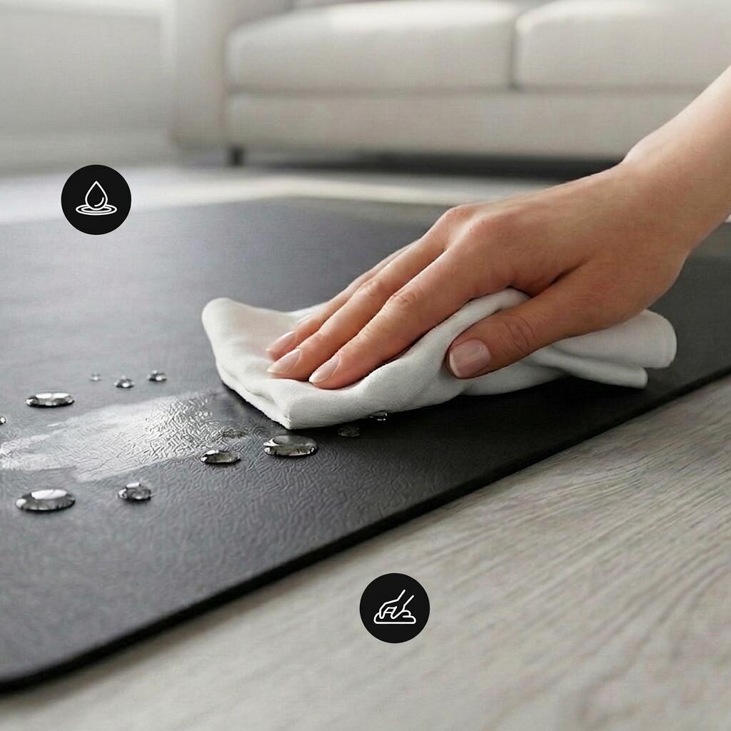 XXL Beschermmat fitnessapparaat 213x152 cm 8 mm – antislip fitnessmat 5/7