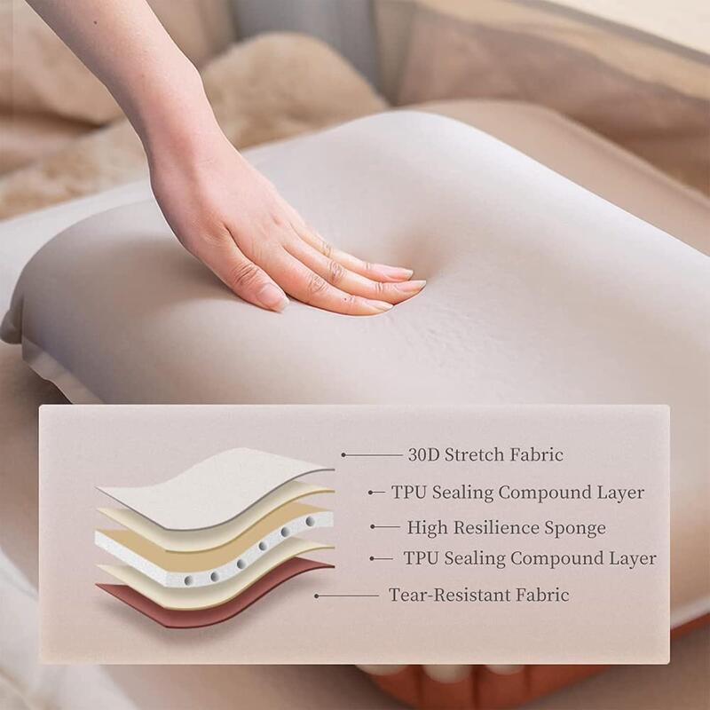 Samonafukovací polštářek s 3D ergonomickým tvarem