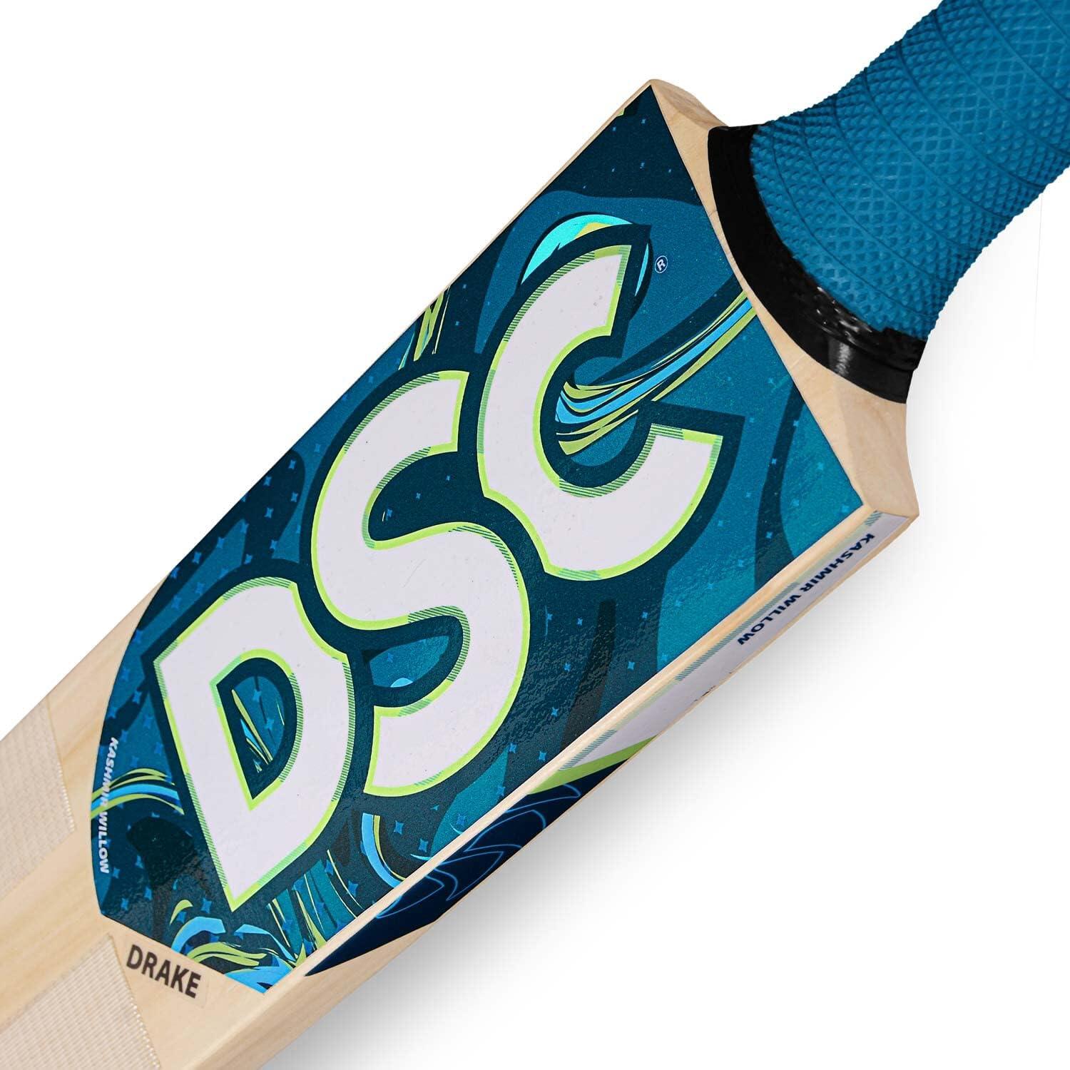 DSC Drake Cricket bat für Herren und Jungen (Beige, Größe - 4) 4/6