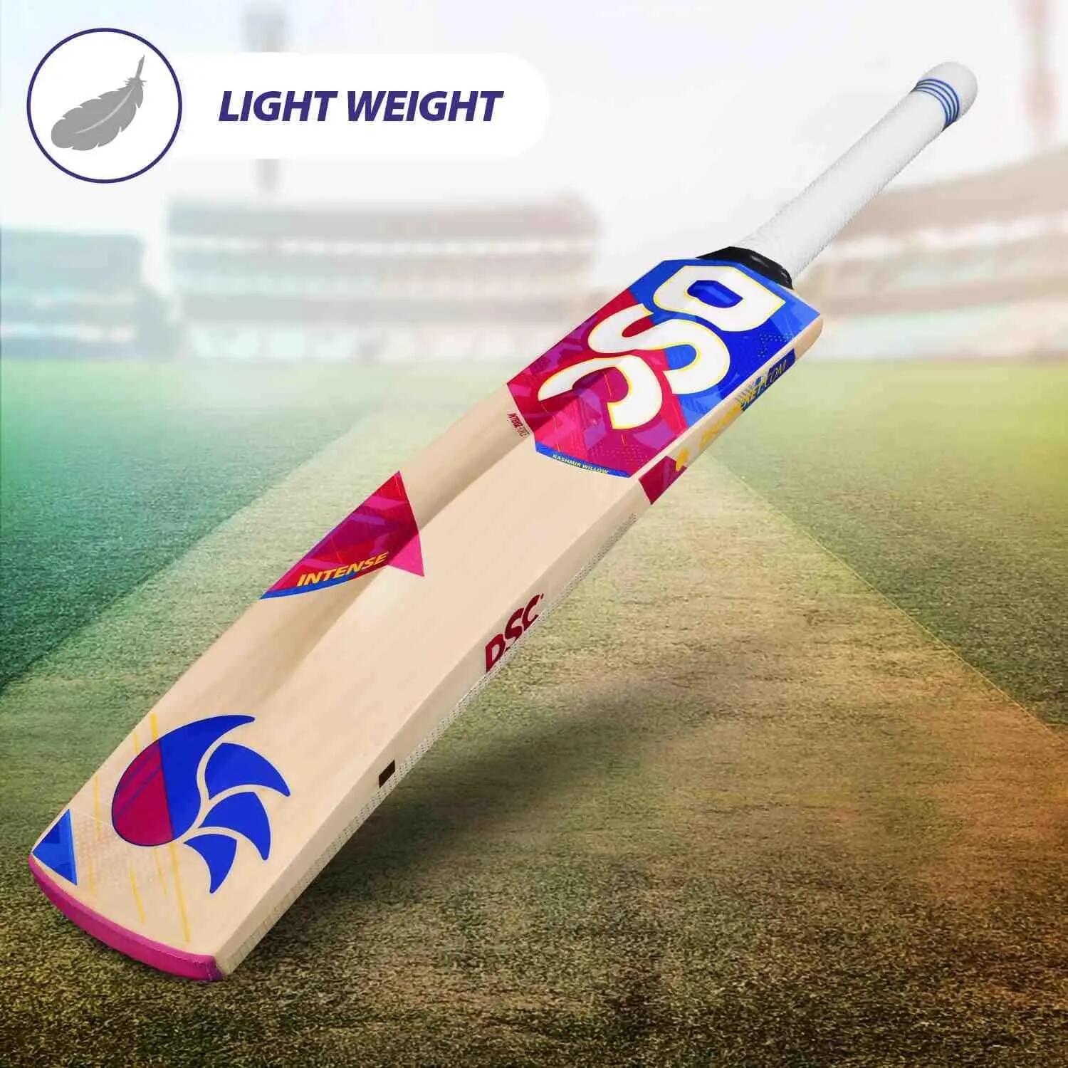DSC Intense Force Kashmir Willow Cricket Bat | Farbe: Multicolor 4/6
