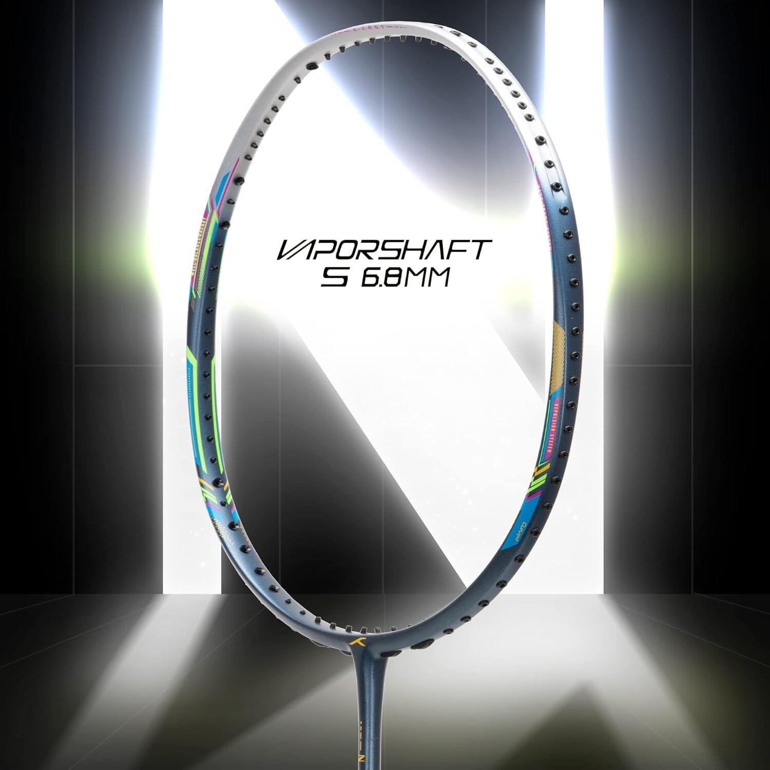 N-ERGY 80 Carbon-Badmintonschläger Besaitet für Fortgeschrittene 5/6