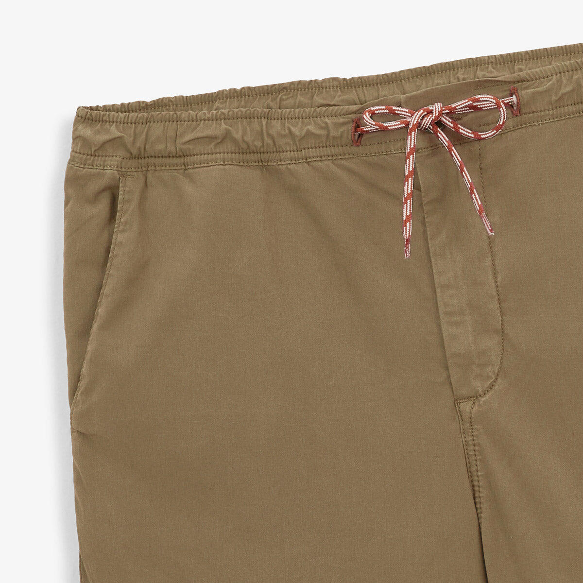 Bermudas 743 con cintura elástica beige 3/4