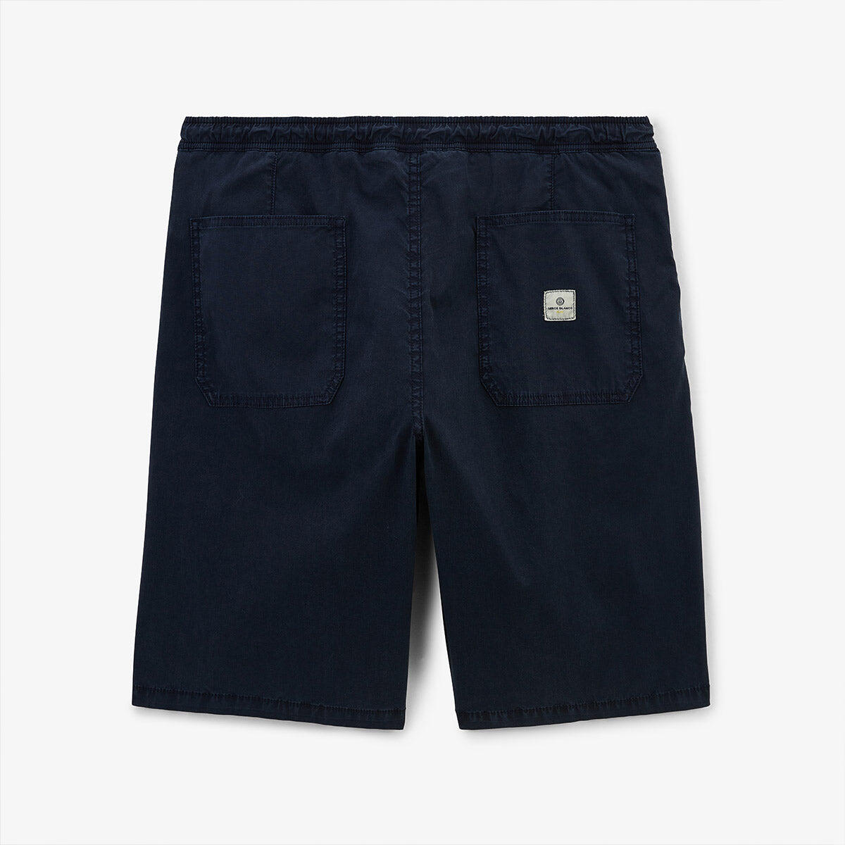 Bermudas 743 con cintura elástica azul marino 2/4