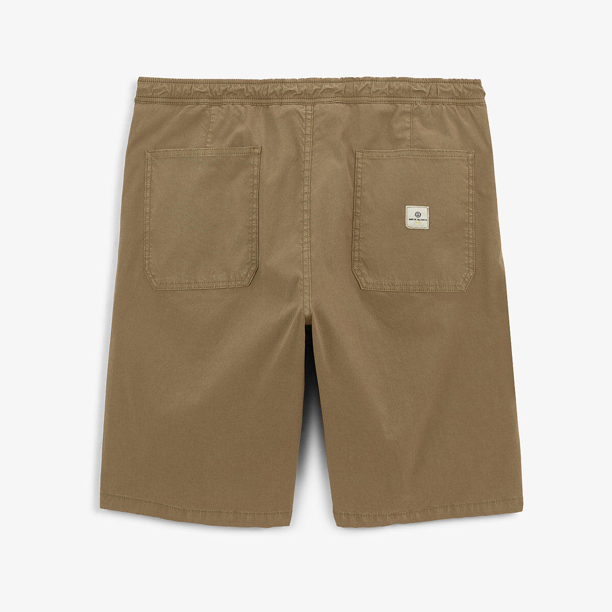 Bermudas 743 con cintura elástica beige 2/4