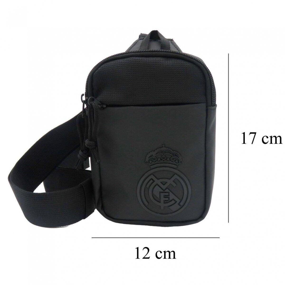 Real Madryt saszetka na ramię Cross Body Bag czarna 5/5