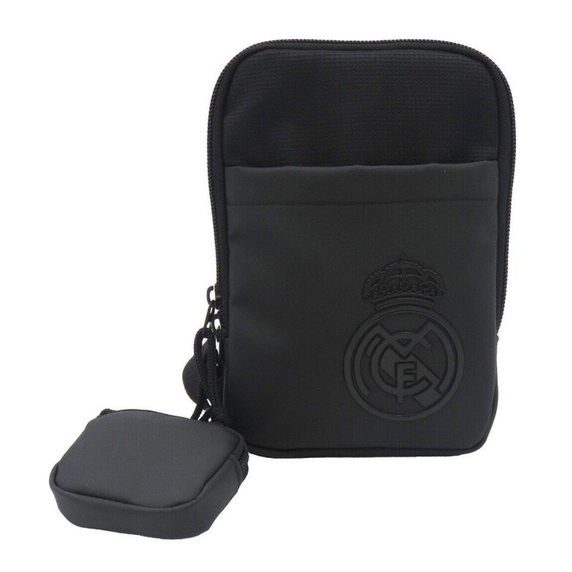 Real Madryt saszetka na ramię Cross Body Bag czarna 1/5