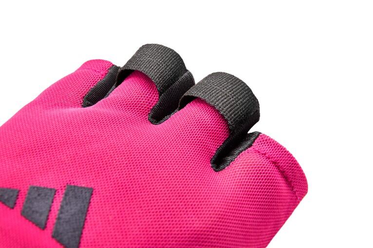 Adidas – Essential trainingshandschoenen - Pink Mesh - M 6/6