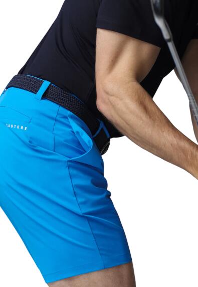 Castore Golf-Shorts, Golf-Bermudas für Herren, Royal 3/4
