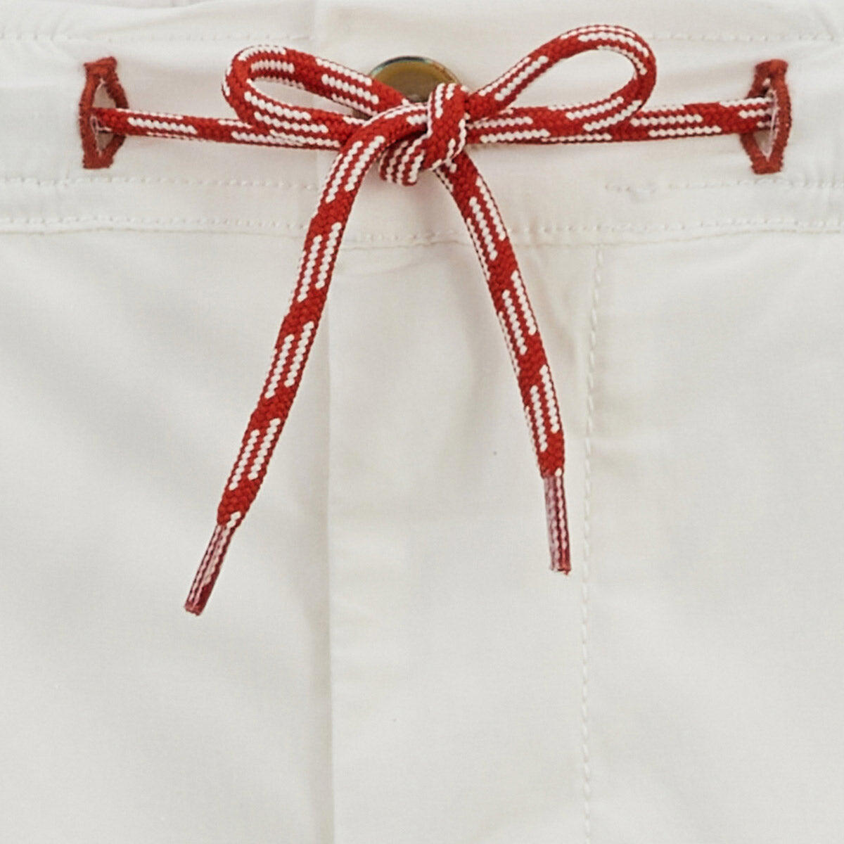 Bermudas 743 con cintura elástica blanco roto 4/5