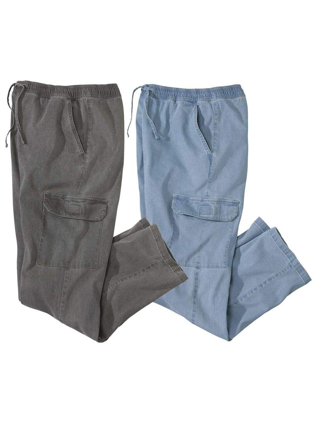 2er-Pack Jeans mit Stretch „Top Komfort” 1/6