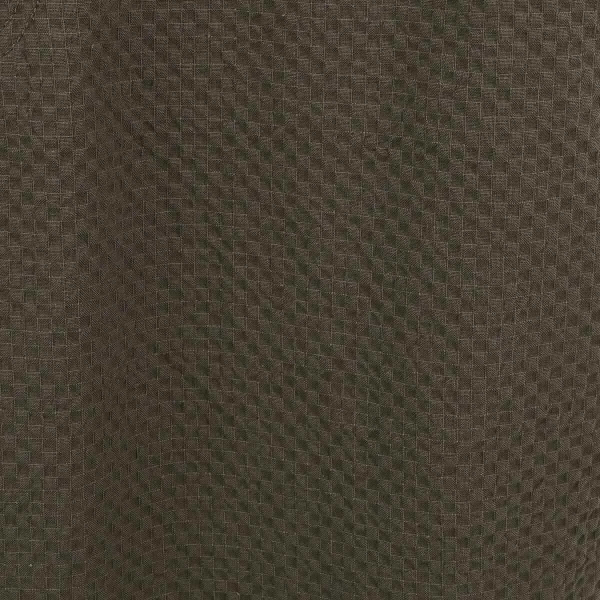 Pantalones 558 de algodón seersucker con cintura elástica marrón arcilla 4/4
