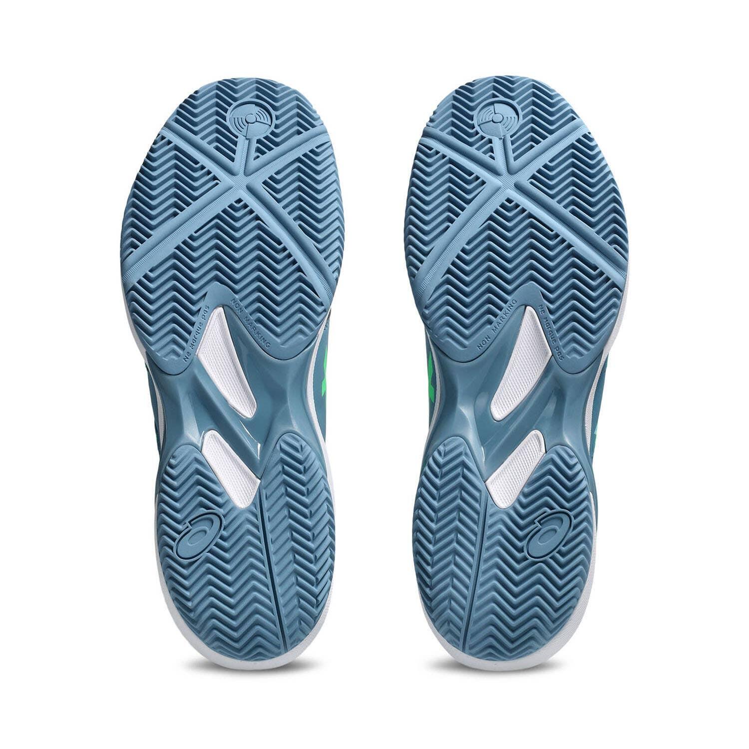 Tênis Asics Solution Swift FF 2 Padel Blue Green 6/6